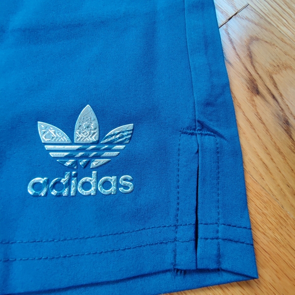 Brand New Adidas Original Mens Large Blue 🔵 Swim Shorts - Picture 5 of 5